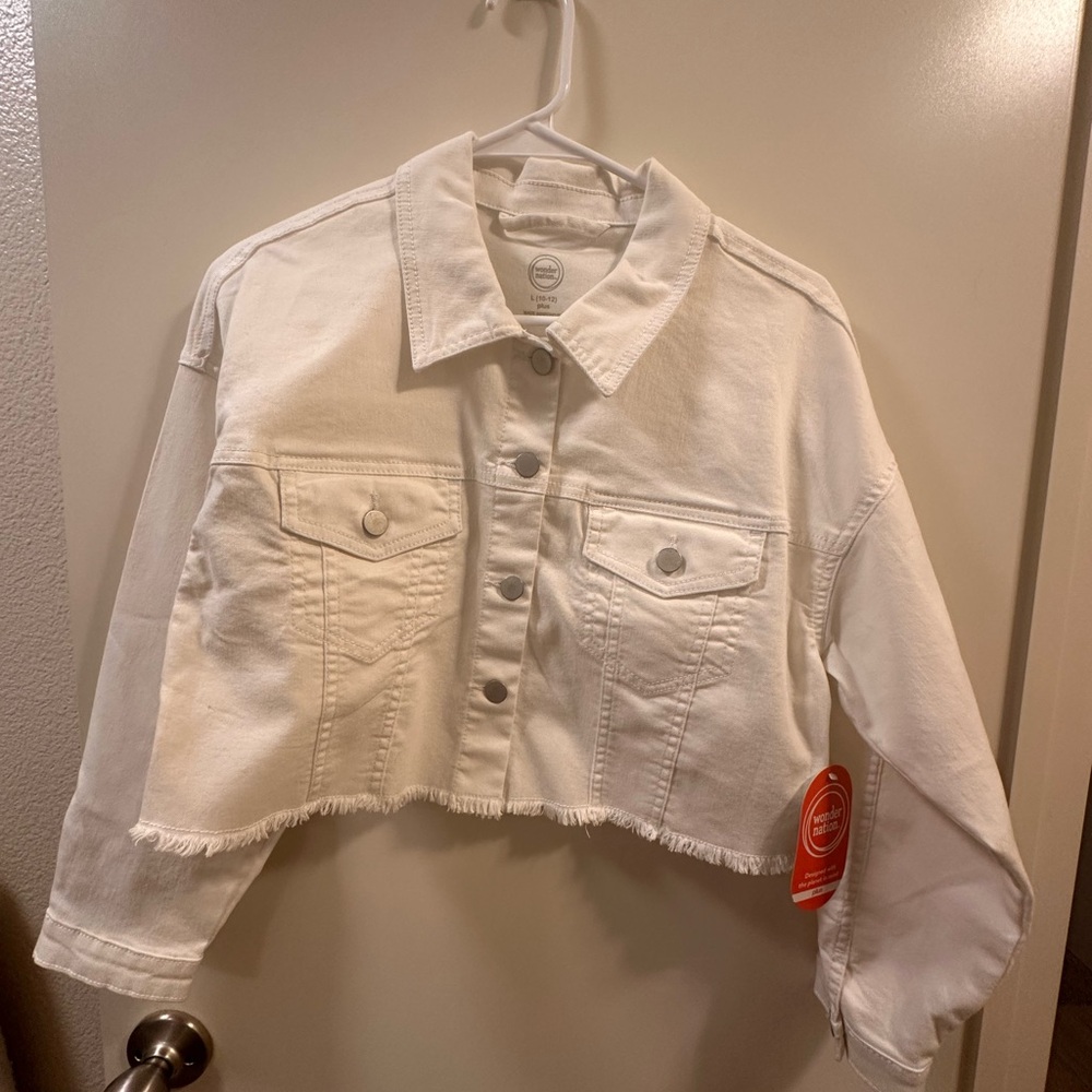Wonder Nation White Jean Jacket